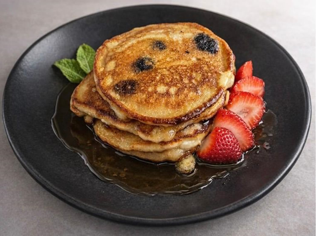 Pancakes de Arándanos