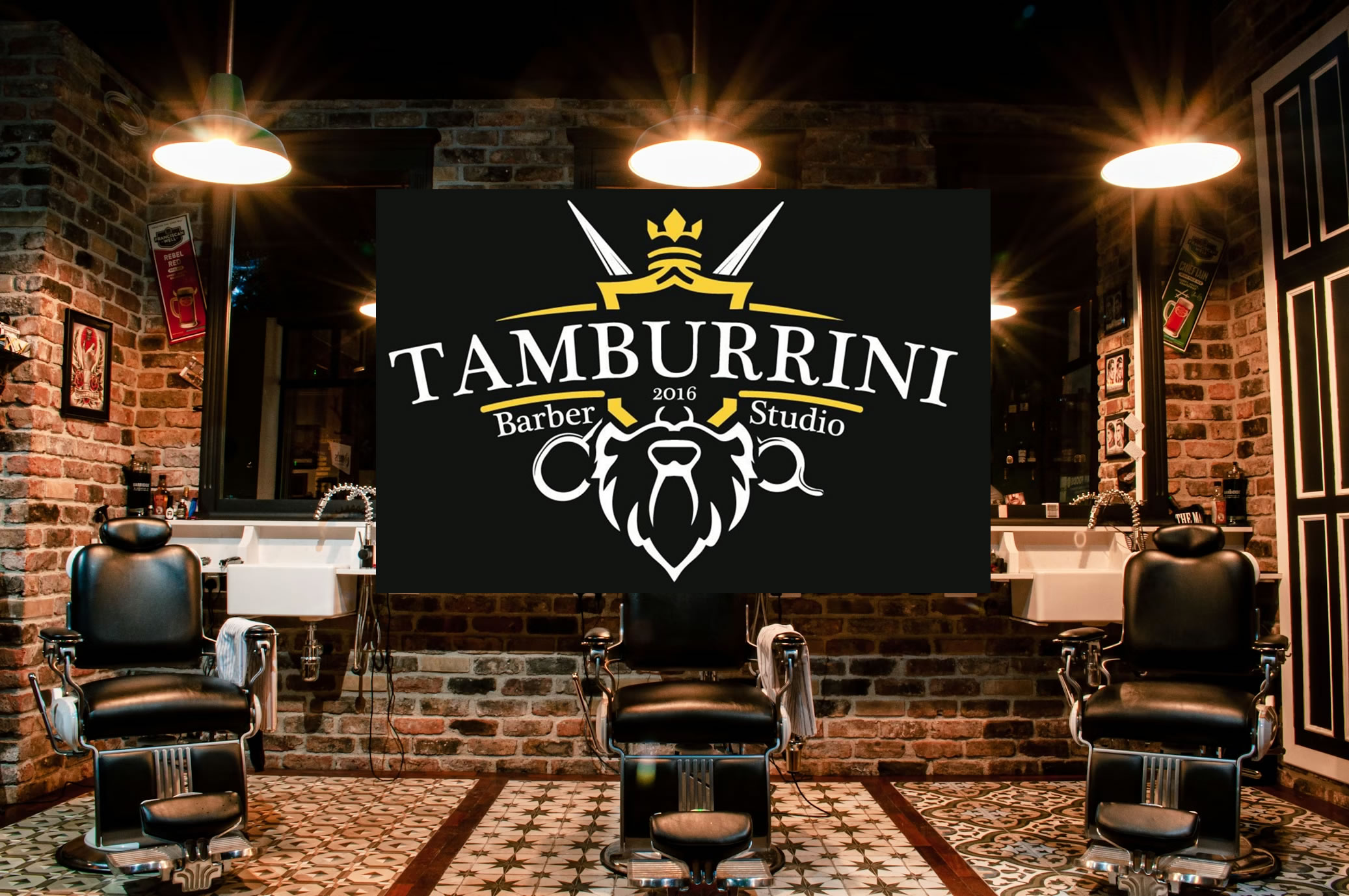 Tamburrini Barber Studio interior